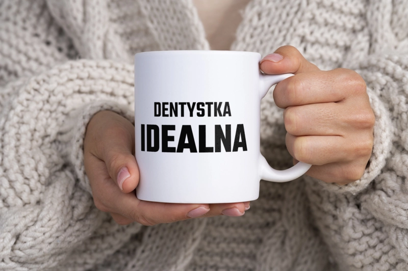 Dentystka Idealna - Kubek Biały