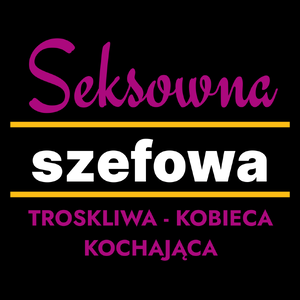 Seksowna Szefowa - Torba Na Zakupy Czarna