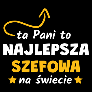 Ta Pani To Najlepsza Szefowa Na Świecie - Torba Na Zakupy Czarna