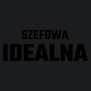 Szefowa Idealna - Damska Koszulka Czarna