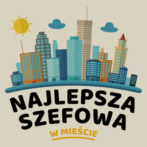 Najlepsza Szefowa W Mieście - Torba Na Zakupy Natural