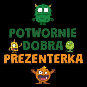 Potwornie Dobra Prezenterka - Torba Na Zakupy Czarna