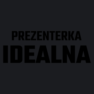 Prezenterka Idealna - Damska Koszulka Czarna