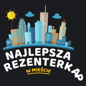 Najlepsza Prezenterka W Mieście - Damska Koszulka Czarna