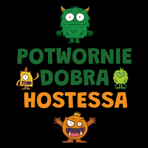 Potwornie Dobra Hostessa - Torba Na Zakupy Czarna