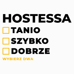 szybko tanio dobrze hostessa - Poduszka Biała