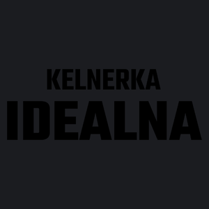 Kelnerka Idealna - Damska Koszulka Czarna