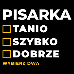 szybko tanio dobrze pisarka - Torba Na Zakupy Czarna