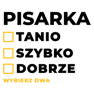 szybko tanio dobrze pisarka - Kubek Biały