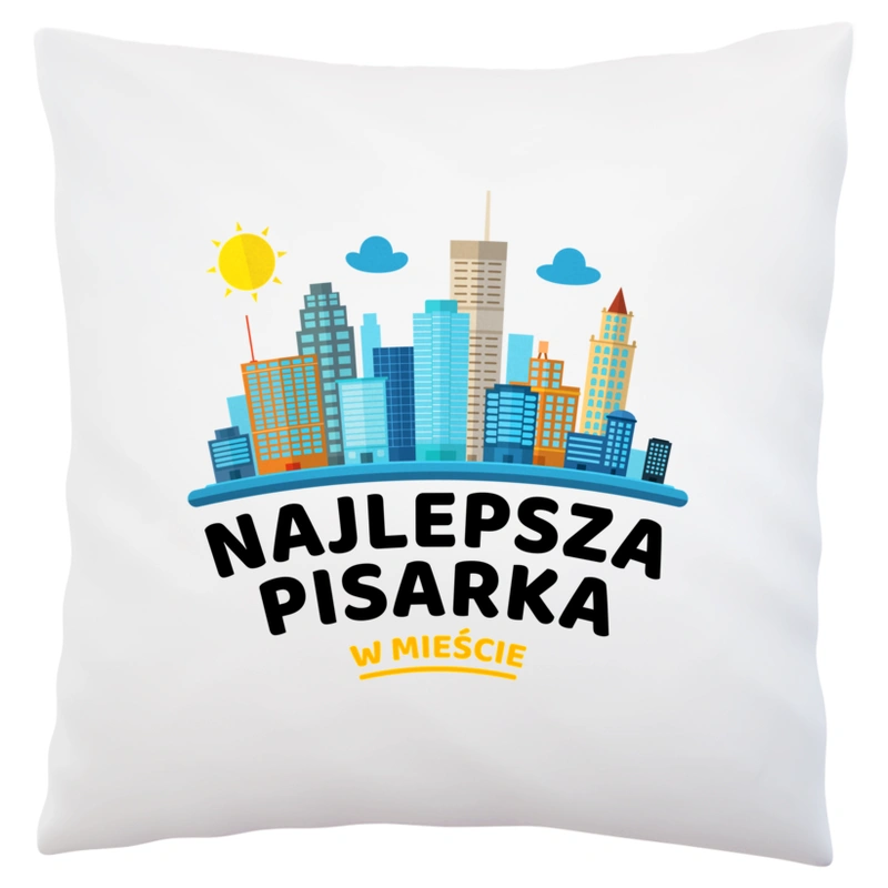 Najlepsza Pisarka W Mieście - Poduszka Biała