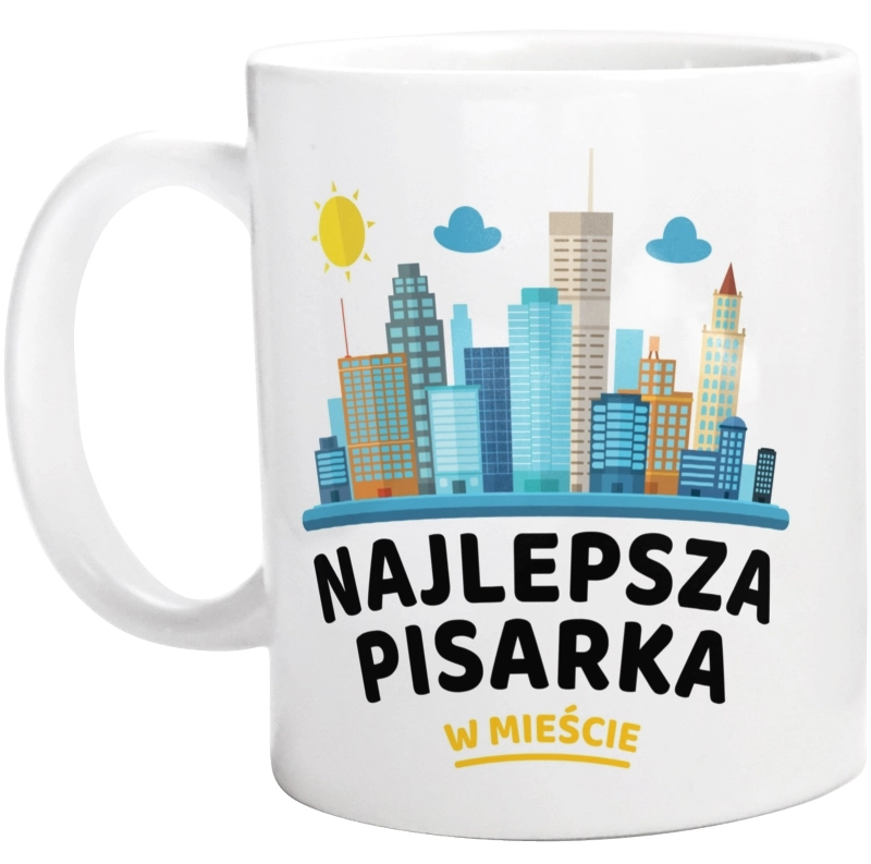 Najlepsza Pisarka W Mieście - Kubek Biały