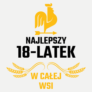 Najlepszy 18-Latek W Całej Wsi - Damska Koszulka Biała