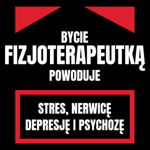 Bycie Fizjoterapeutką - Torba Na Zakupy Czarna