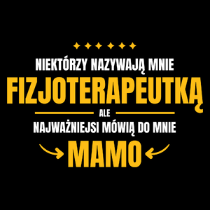 Mama Fizjoterapeutka - Torba Na Zakupy Czarna