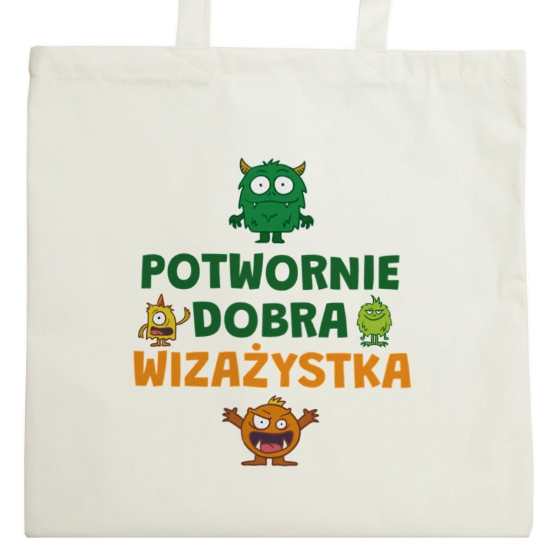 Potwornie Dobra Wizażystka - Torba Na Zakupy Natural