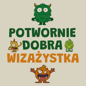 Potwornie Dobra Wizażystka - Torba Na Zakupy Natural