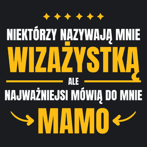 Mama Wizażystka - Damska Koszulka Czarna