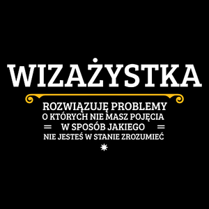 Wizażystka - Rozwiązuje Problemy O Których Nie Masz Pojęcia - Torba Na Zakupy Czarna