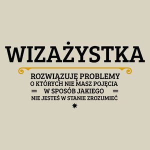 Wizażystka - Rozwiązuje Problemy O Których Nie Masz Pojęcia - Torba Na Zakupy Natural