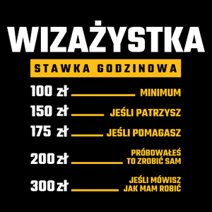 stawka godzinowa wizażystka - Torba Na Zakupy Czarna