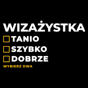 szybko tanio dobrze wizażystka - Torba Na Zakupy Czarna