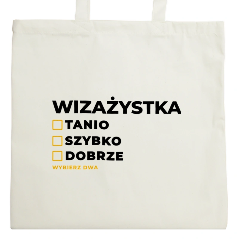 szybko tanio dobrze wizażystka - Torba Na Zakupy Natural