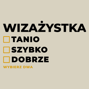 szybko tanio dobrze wizażystka - Torba Na Zakupy Natural