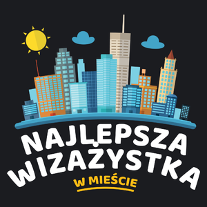 Najlepsza Wizażystka W Mieście - Damska Koszulka Czarna