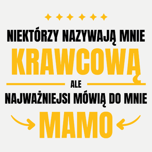 Mama Krawcowa - Damska Koszulka Biała