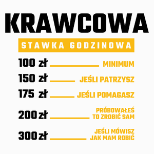 stawka godzinowa krawcowa - Poduszka Biała