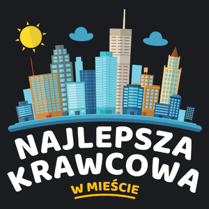 Najlepsza Krawcowa W Mieście - Damska Koszulka Czarna