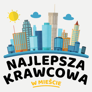 Najlepsza Krawcowa W Mieście - Damska Koszulka Biała