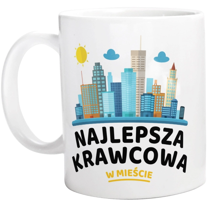 Najlepsza Krawcowa W Mieście - Kubek Biały