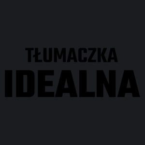 Tłumaczka Idealna - Damska Koszulka Czarna