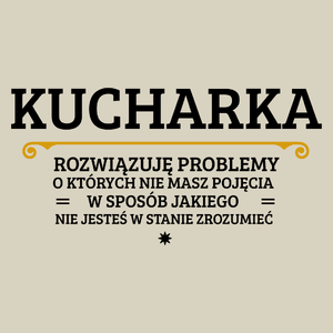 Kucharka - Rozwiązuje Problemy O Których Nie Masz Pojęcia - Torba Na Zakupy Natural