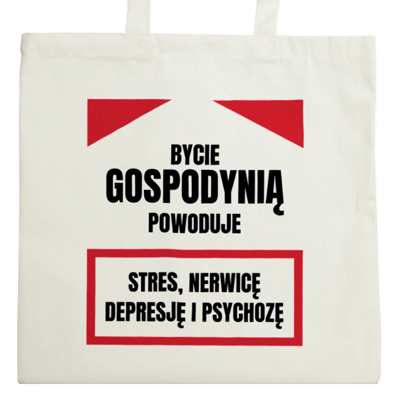 Bycie Gospodynią - Torba Na Zakupy Natural