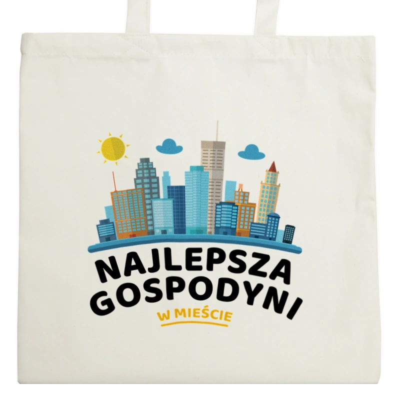 Najlepsza Gospodyni W Mieście - Torba Na Zakupy Natural