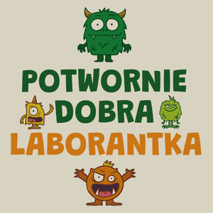 Potwornie Dobra Laborantka - Torba Na Zakupy Natural