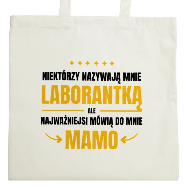 Mama Laborantka - Torba Na Zakupy Natural