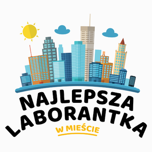 Najlepsza Laborantka W Mieście - Poduszka Biała