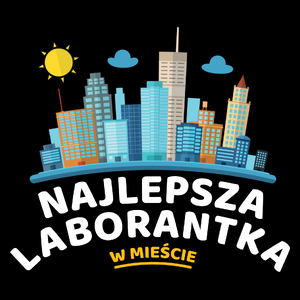 Najlepsza Laborantka W Mieście - Torba Na Zakupy Czarna