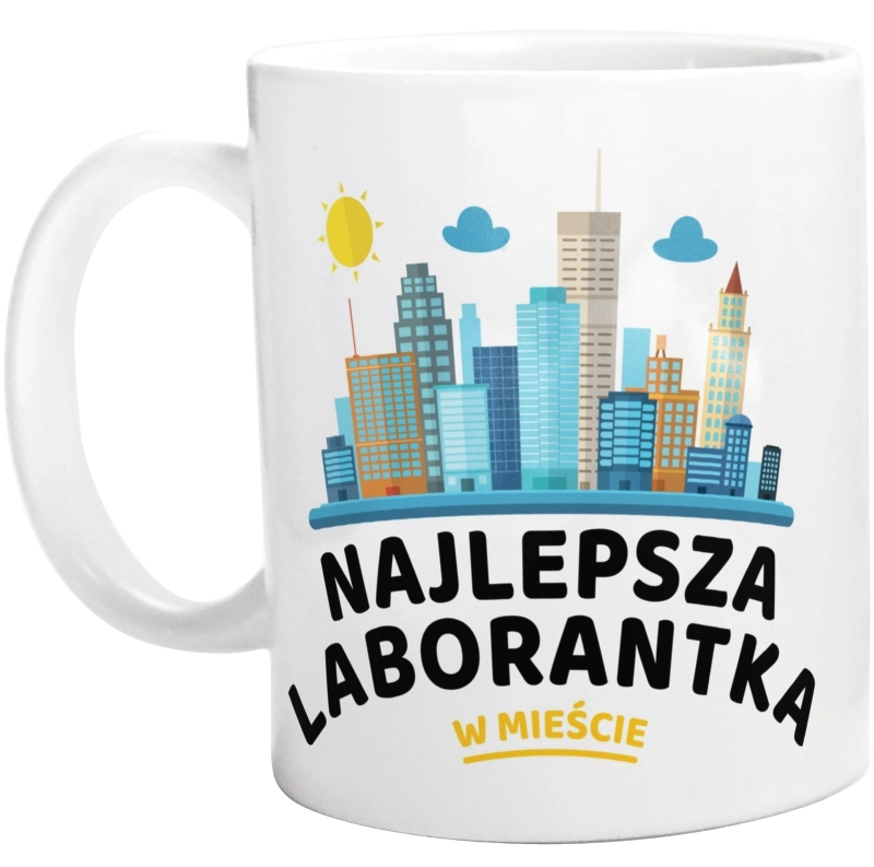 Najlepsza Laborantka W Mieście - Kubek Biały