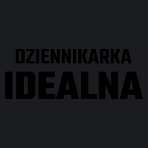 Dziennikarka Idealna - Damska Koszulka Czarna