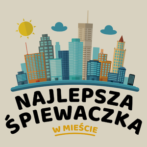 Najlepsza Śpiewaczka W Mieście - Torba Na Zakupy Natural