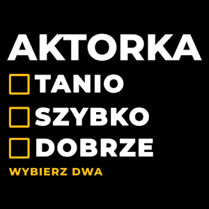 szybko tanio dobrze aktorka - Torba Na Zakupy Czarna