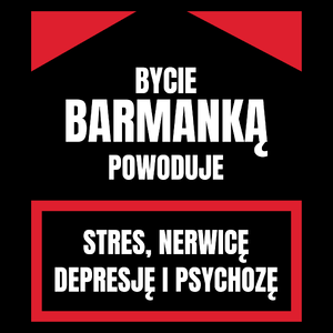 Bycie Barmanką - Torba Na Zakupy Czarna