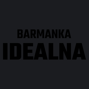 Barmanka Idealna - Damska Koszulka Czarna