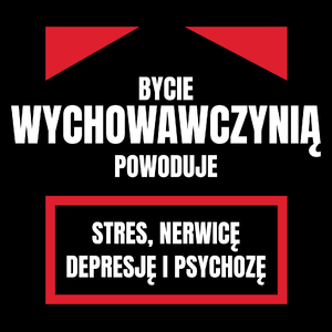 Bycie Wychowawczynią - Torba Na Zakupy Czarna