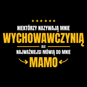 Mama Wychowawczyni - Torba Na Zakupy Czarna