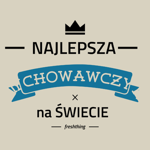 Najlepsza wychowawczyni na świecie - Torba Na Zakupy Natural